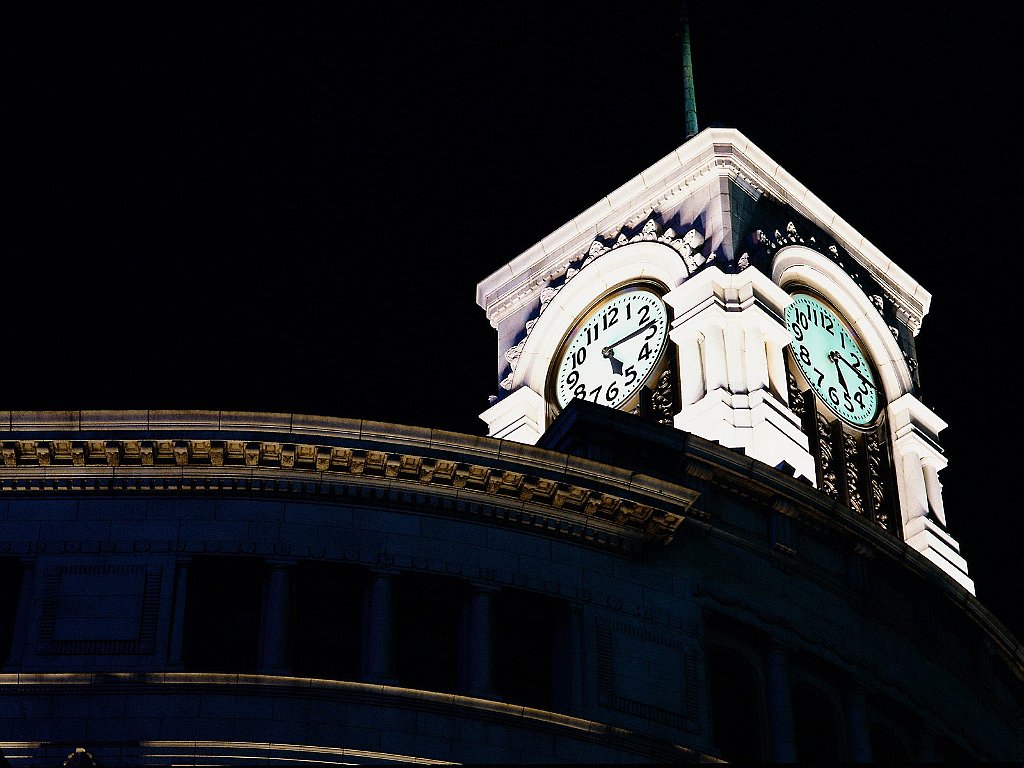 Roof Clock, Wako Department Store, Tokyo, Japan